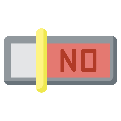 No thumbs down business and finance constitution icon No thumbs down business and finance constitution icon
