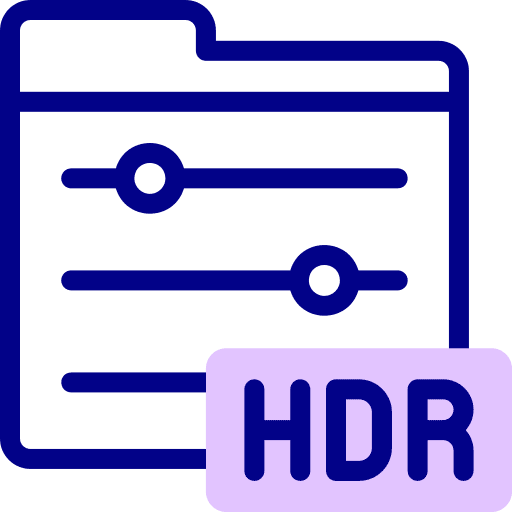 Hdr photo file mode icon Hdr photo file mode icon
