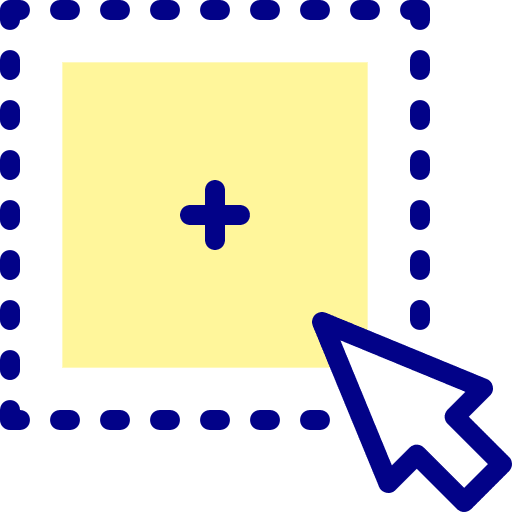Selection photo editing cursor clicker icon Selection photo editing cursor clicker icon