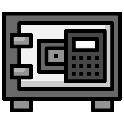Safety box safety box deposit deposit box icon