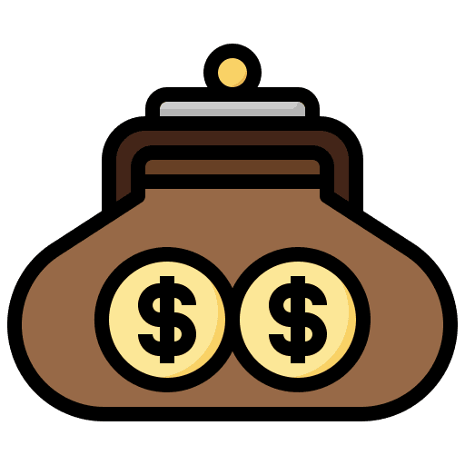 Purses coins money purses icon Purses coins money purses icon
