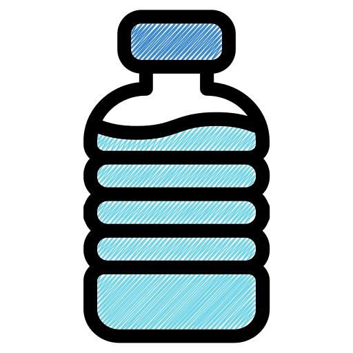 Mineral water mineral water beverage water bottle icon