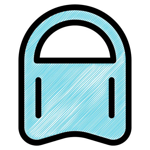 Pool kickboard swimming pool lifebuoy pool kickboard icon