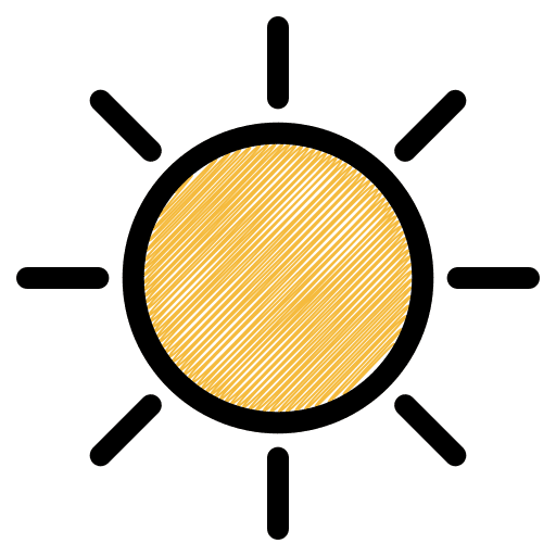 Sun nature sunlight sunshine icon Sun nature sunlight sunshine icon