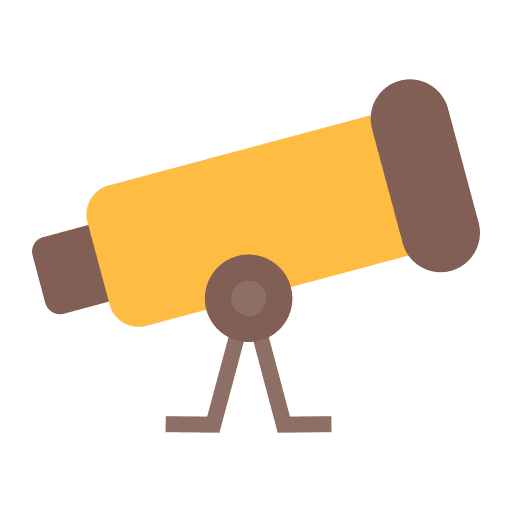 Telescope astronomy observation miscellaneous icon Telescope astronomy observation miscellaneous icon