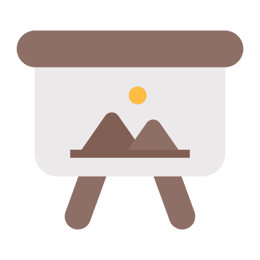 Art board tripod art and design board icon Art board tripod art and design board icon