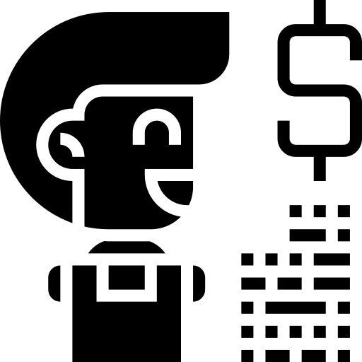Revenue banking business and finance money icon Revenue banking business and finance money icon