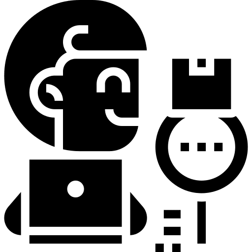 Searching shipping and delivery searching information icon Searching shipping and delivery searching information icon