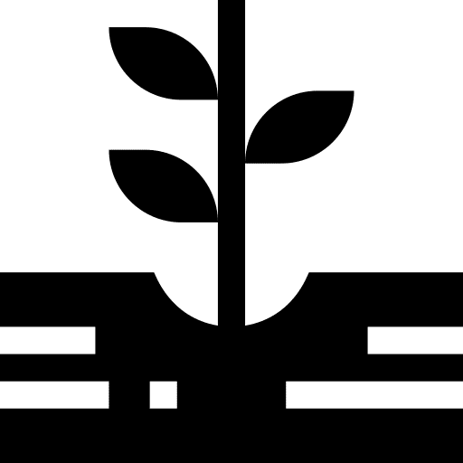 Sprout farm agriculture leaf icon
