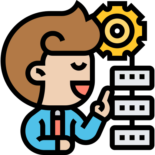 Manager professional organizer avatar icon