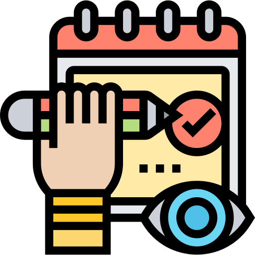Schedule week month appointment icon