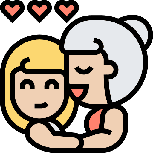 Visiting speech bubble old woman visiting icon Visiting speech bubble old woman visiting icon