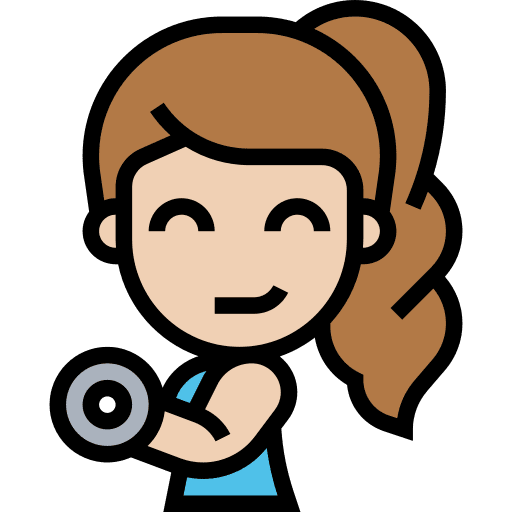 Exercise woman people training icon Exercise woman people training icon