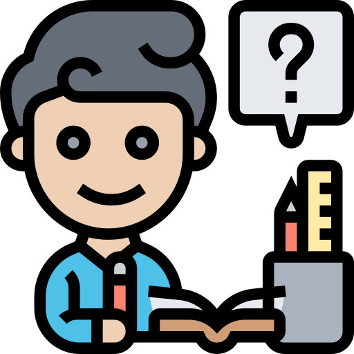 Homework people desk homework icon Homework people desk homework icon