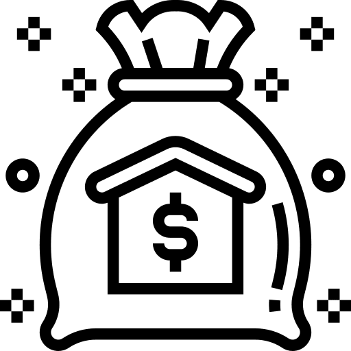 Cost rental house rental cost icon
