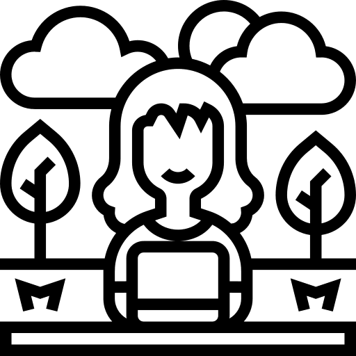Good weather meteorology clouds and sun weather icon