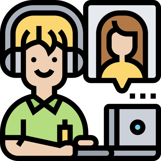 Learning synchronous teacher learning icon