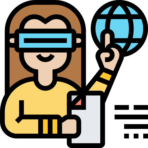 Interactive ui interactivity woman icon Interactive ui interactivity woman icon