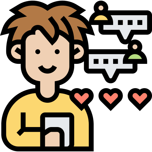 Online chat love and romance message group icon Online chat love and romance message group icon