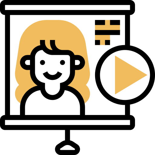 Streaming video player retransmission video play icon Streaming video player retransmission video play icon