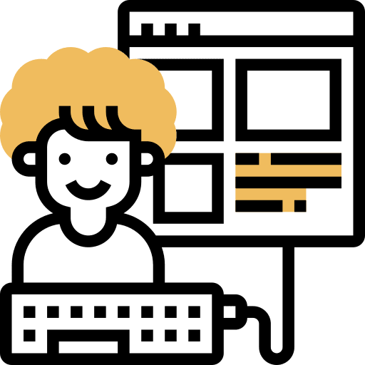 Website website online learning education icon Website website online learning education icon