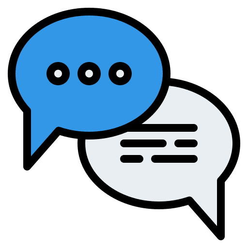 Communication pen talk edit tools icon