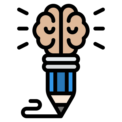 Creative communications copywriter copywriting icon