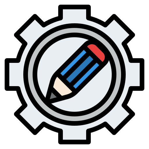 Functional create copywriting settings icon Functional create copywriting settings icon