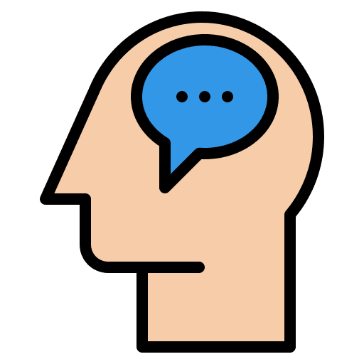 Thinking idea thinking creating icon Thinking idea thinking creating icon