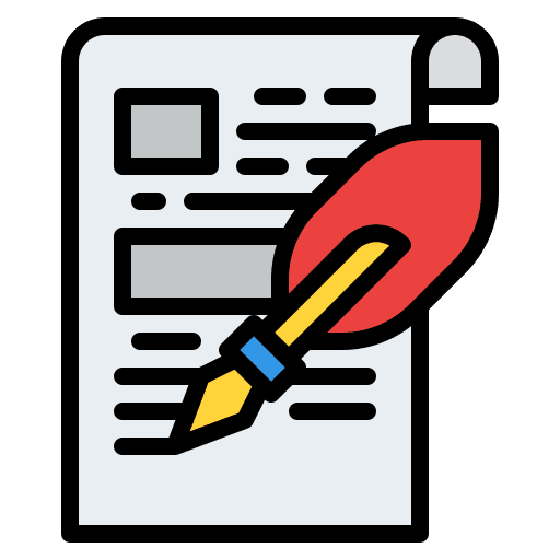 Writing copywriter write ink icon Writing copywriter write ink icon