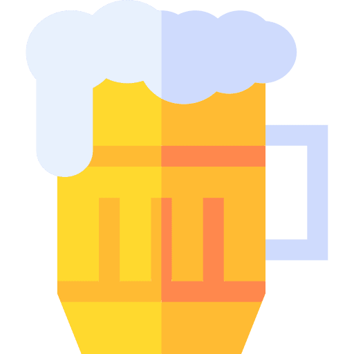 Beer mug beverage pint alcohol icon