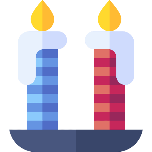 Candle flame united states of america cultures icon Candle flame united states of america cultures icon