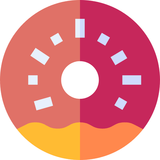 Doughnut food and restaurant dessert sweet icon Doughnut food and restaurant dessert sweet icon