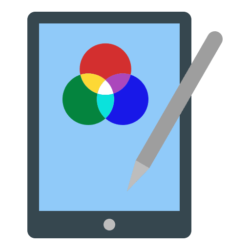 Tablet technology design creativity icon Tablet technology design creativity icon
