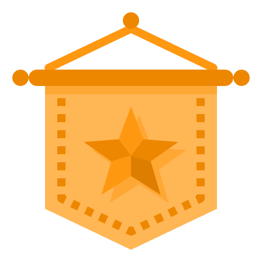 Flag winner award champion icon