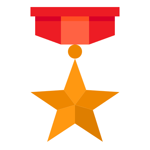 Medal award badge reward icon