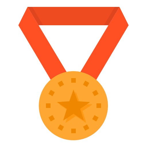 Medal sports and competition medal reward icon