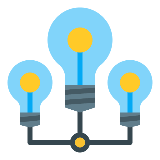Share design sharing creativity icon Share design sharing creativity icon