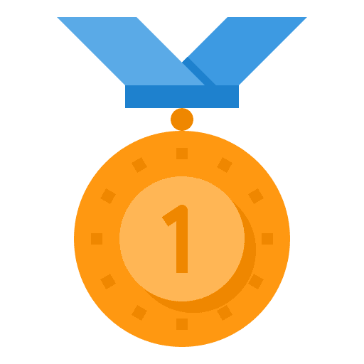 Medal champion badge reward icon Medal champion badge reward icon