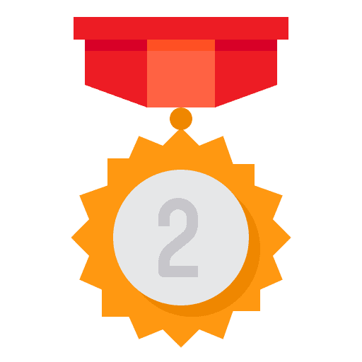 Medal winner badge champion icon Medal winner badge champion icon