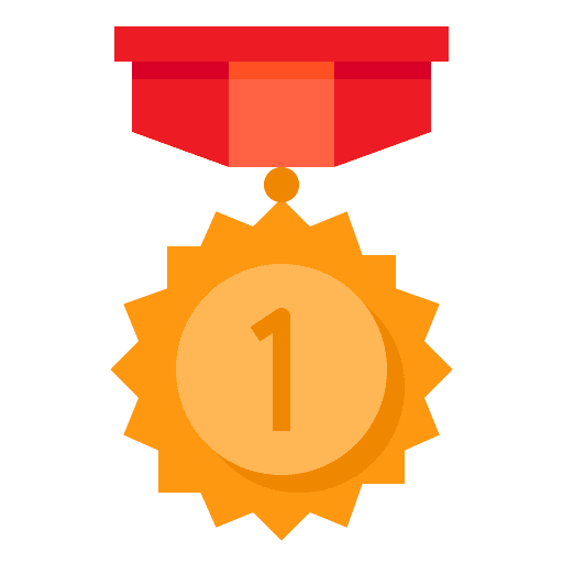 Medal winner medal badge icon Medal winner medal badge icon