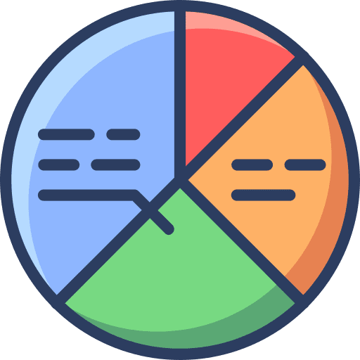Chart pie chart data data driven icon Chart pie chart data data driven icon