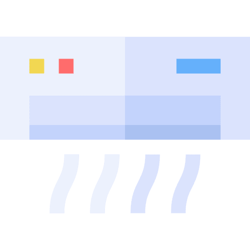 Air conditioner machine refreshing air conditioning icon Air conditioner machine refreshing air conditioning icon