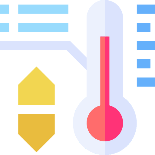 Air conditioner ventilation cooler house icon