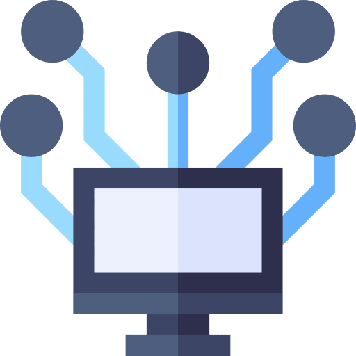 Domotics smart house domotics technology icon Domotics smart house domotics technology icon