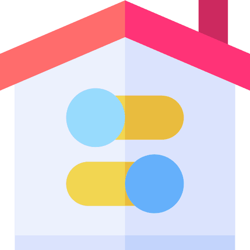 Home automation turn off smart home smarthouse icon Home automation turn off smart home smarthouse icon