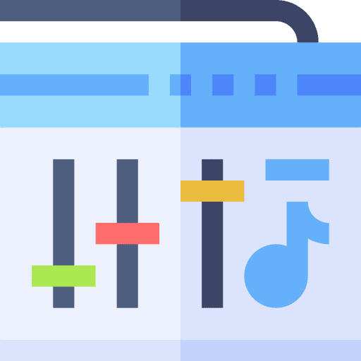 Sound audio file song lyrics icon Sound audio file song lyrics icon