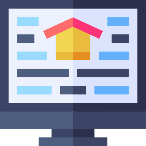 Smart home monitor applications smart home icon Smart home monitor applications smart home icon