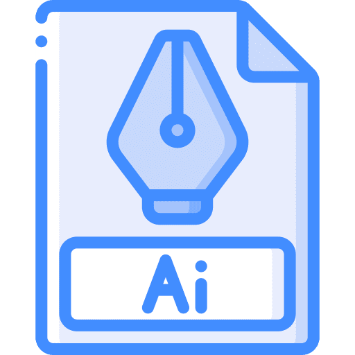 File page illustrator file icon File page illustrator file icon