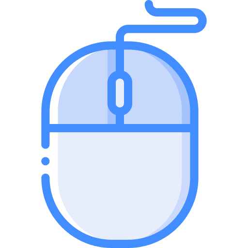 Mouse device computer click icon Mouse device computer click icon